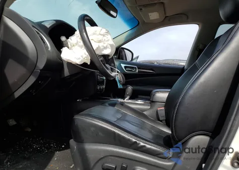 2015 Nissan Pathfinder S из США, поврежденный, VIN 5N1AR2MN6FC666083